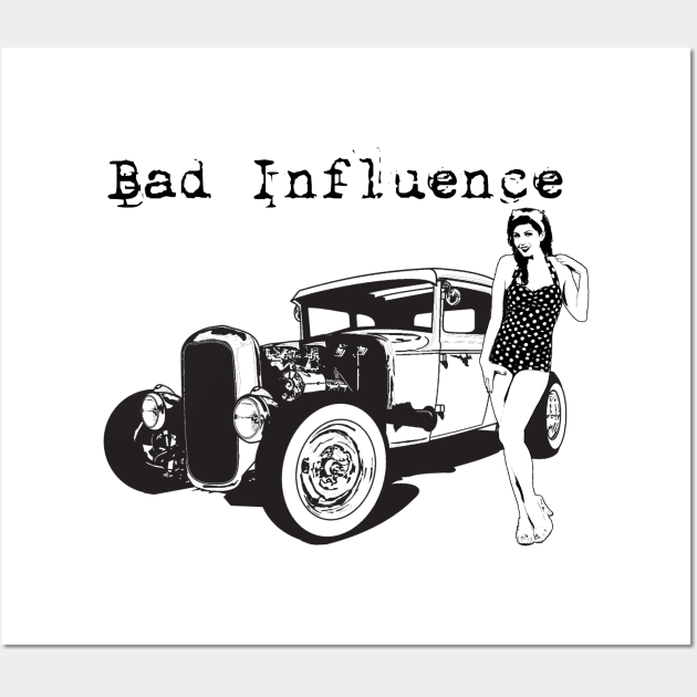 Bad Influence Wall Art by Limey_57